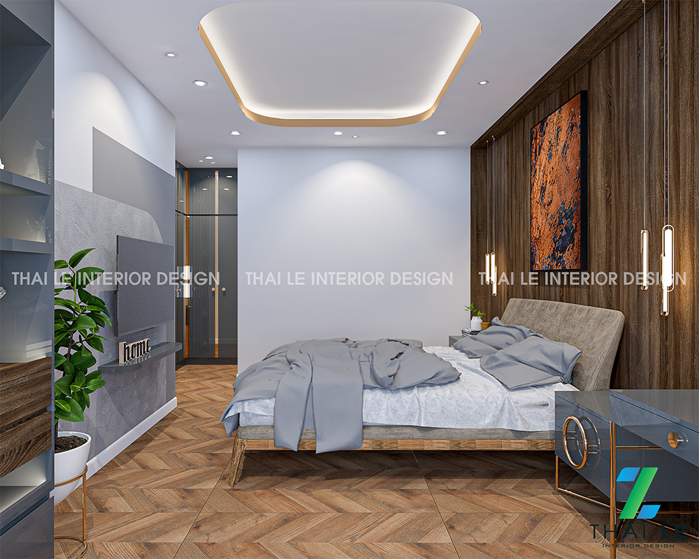 Thiết kế nội thất căn hộ The Peak Midtown Q7 - 115m2